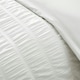 image 8 of Seersucker Frill Duvet Cover Set | White