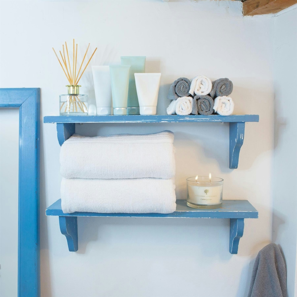 image 1 of Nicola Spring Cotton Hand Towels - 90cm x 50cm - Grey - Pack of 2