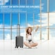 image 7 of Flight Knight Premium Hard Shell Lightweight Cabin Suitcase - Built-in TSA Lock & USB Port - 100+ Airlines Approved - easyJet, Ryanair & Jet2 - 55x35x20cm Red | Burgundy | Cabin Bag