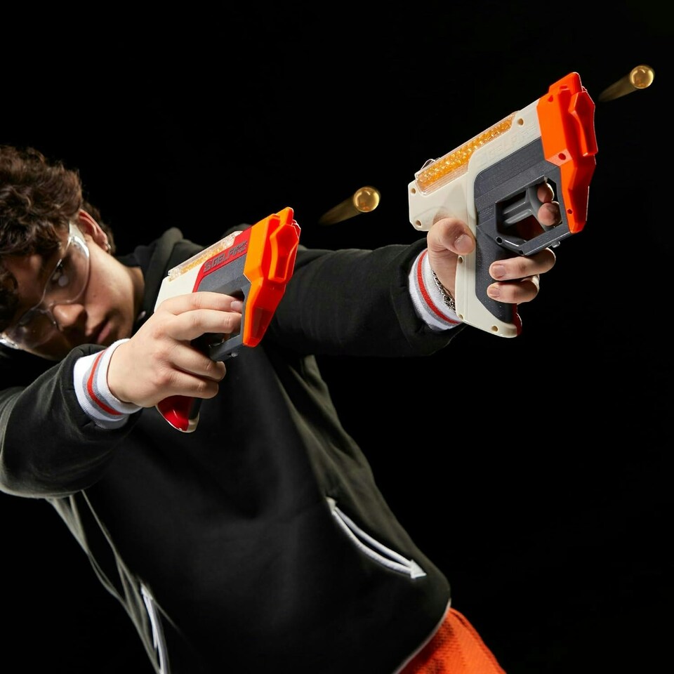 image 1 of NERF - Pro Gelfire Dual Wield 2-Pack + 300 Hydrated Gelfire Rounds