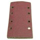 image 5 of Hook + Loop 1/3 Sheet Sanding Sander Sandpaper Pads 120 Grit 100 Pack