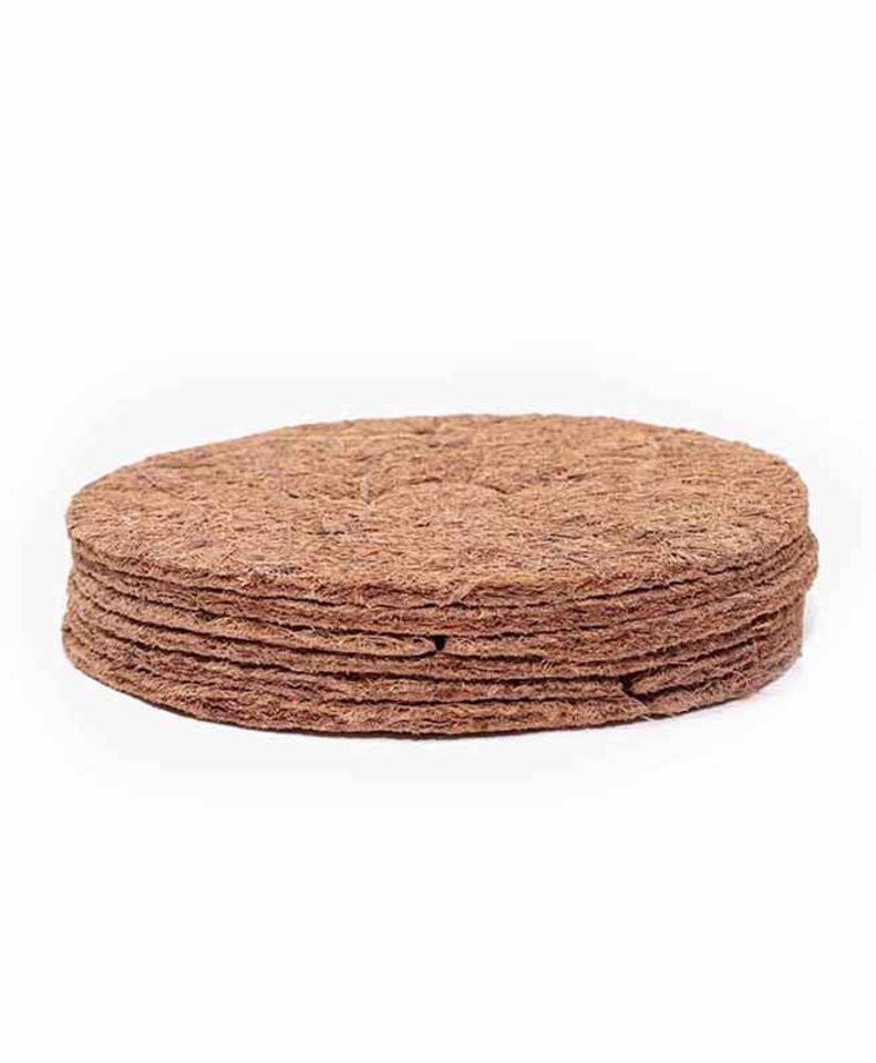 Mulch Mats - Pack of 20 - Fibre/Latex - L30 x W30 cm