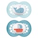 image 1 of MAM Original Soother Blue Cute 18-36m 2Pk