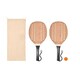 image 2 of MidOcean Palas Rosewood Beach Table Tennis Set - Wood - One Size