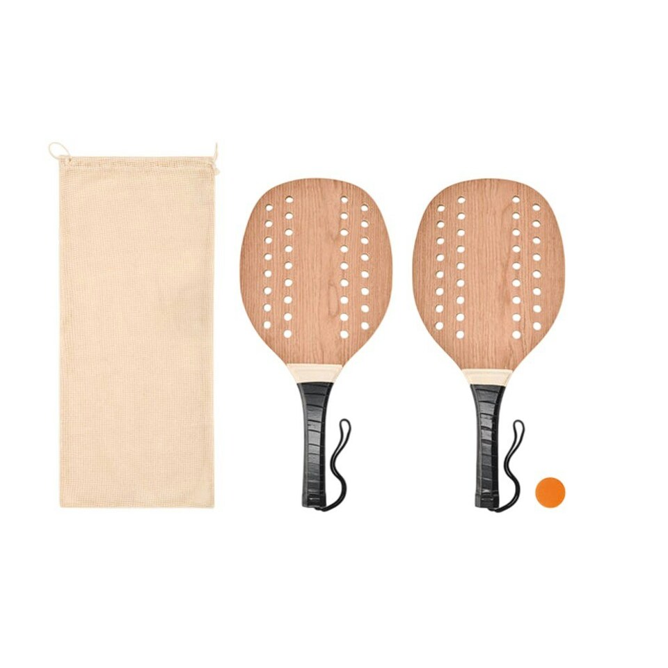 image 1 of MidOcean Palas Rosewood Beach Table Tennis Set - Wood - One Size