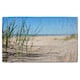 image 1 of Grass in the sand dunes with the lake in the background Designer Bath Towel | Multi
