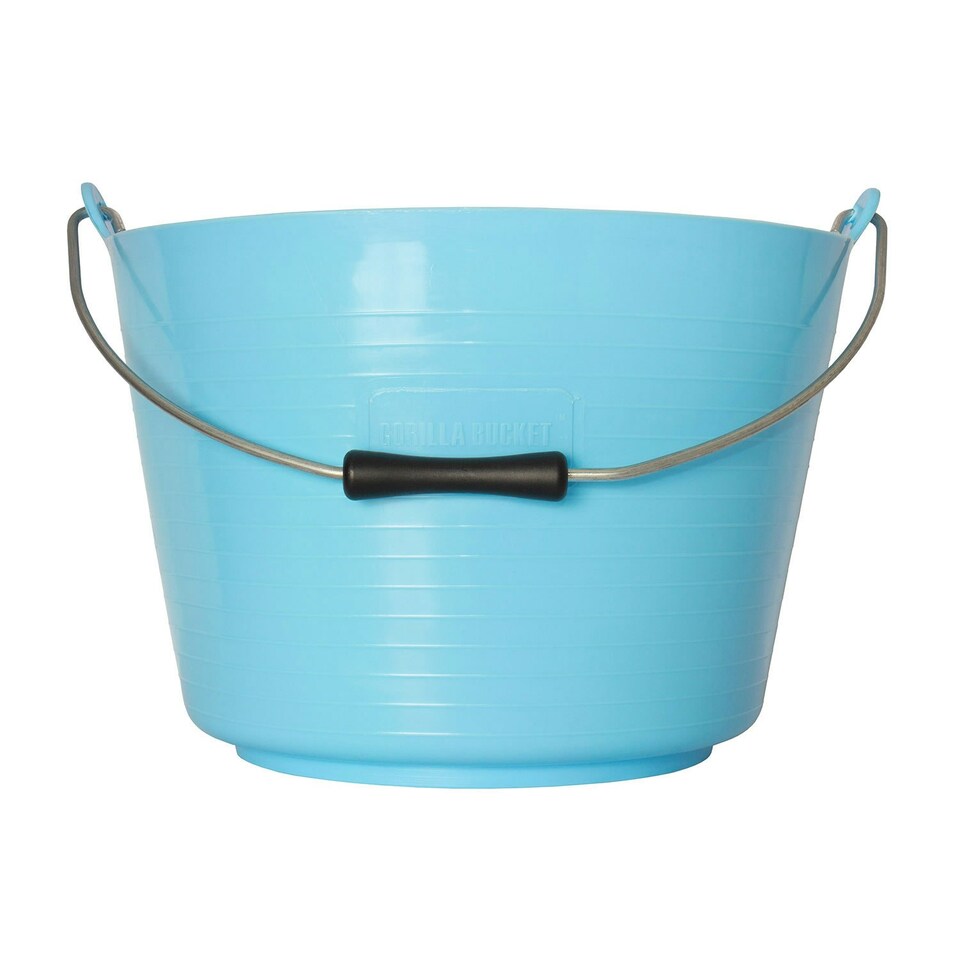 Red Gorilla Horse Feed Bucket - Sky Blue - 22L