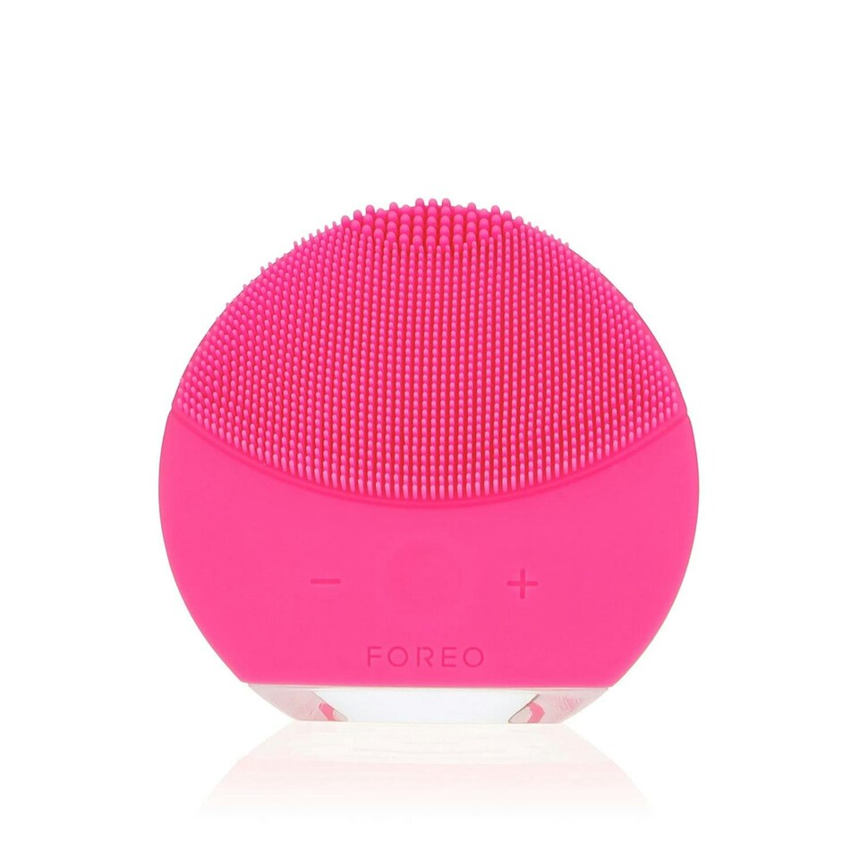 image 1 of FOREO Luna Mini 2 Facial Cleansing Brush Electric for All Skin Types, Fuchsia