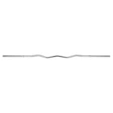 Phoenix Fitness Curved Barbell Bar -  5ft (Standard 1")