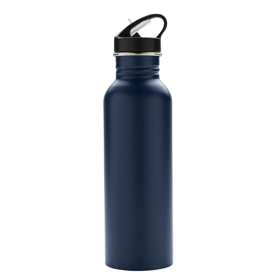image 1 of XD Collection Deluxe Stainless Steel Active 710ml Bottle - Navy - One Size Blue | One Size