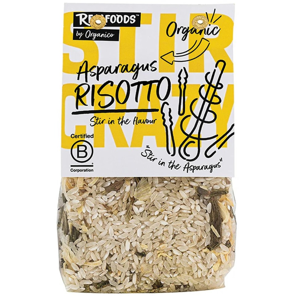 Organic Asparagus Risotto 250g (Organico)