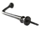 image 3 of Hammer & Tongs Flat Top Screw Hook - W20mm x H60mm - Black