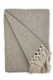 image 1 of Hartley Collection Recycled Cotton Throw in Natural (70" x 100") | Brown | Natural