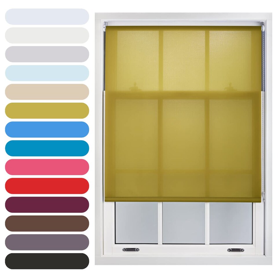 image 1 of 185cm Wide Daylight Roller Blind 165cm Drop | Green | Green