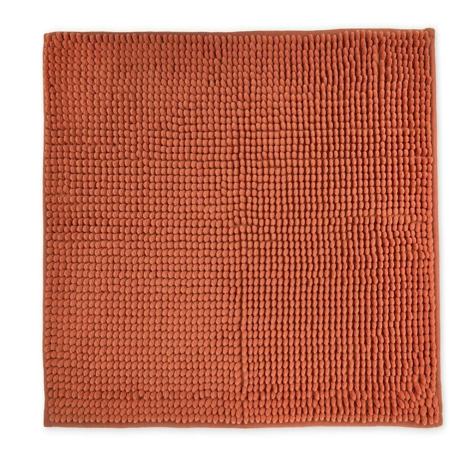 image 1 of Noodle Shower Mat Burnt Orange 40x60cm