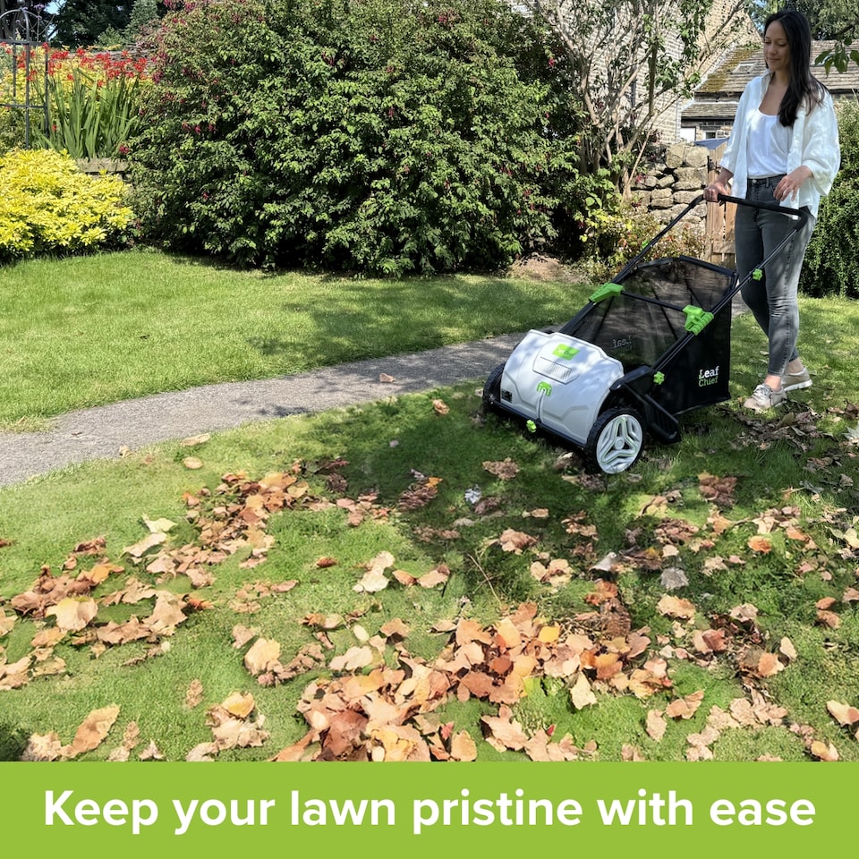 image 1 of Drew&Cole Leaf Chief - Push Leaf and Grass Collector