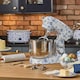 image 2 of Laura Ashley China Rose 1800W Stand Mixer with 6 Speed Settings