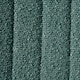 image 7 of Set of 2 Teddy Faux Fur Stitched Design Dining Chairs Green Bella by MCC