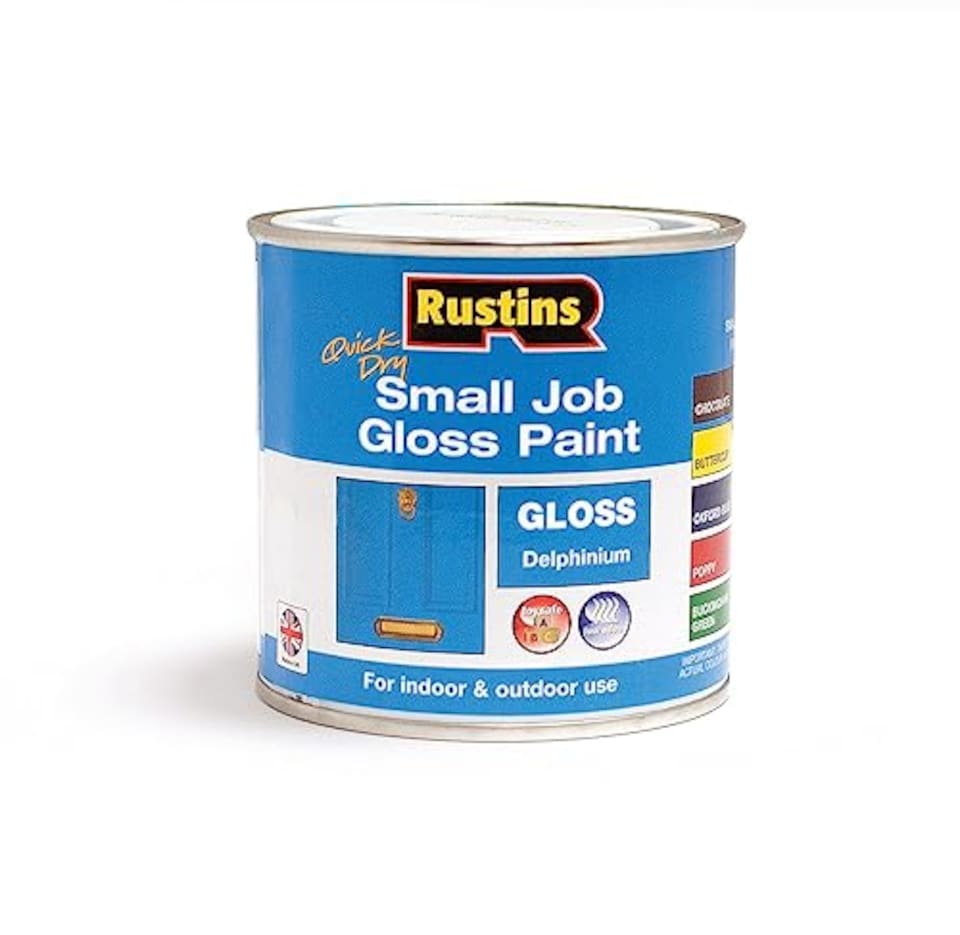 image 1 of Rustins Quick Dry Small Job Gloss Paint Chocolate 250ml