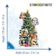 image 3 of Paw Patrol Christmas Tree Stack Lifesize Cardboard Cutout 178cm