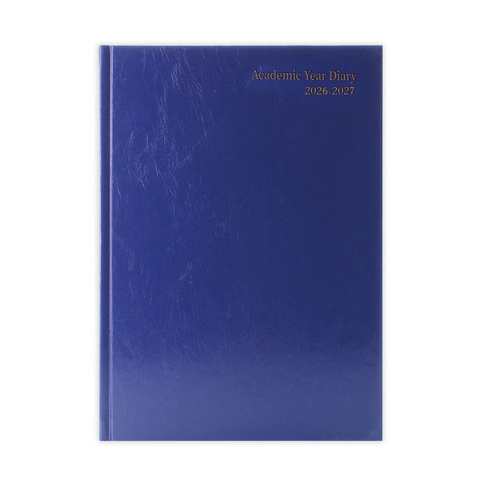 image 1 of Janrax 2026-2027 A4 Day Per Page Blue Academic Diary