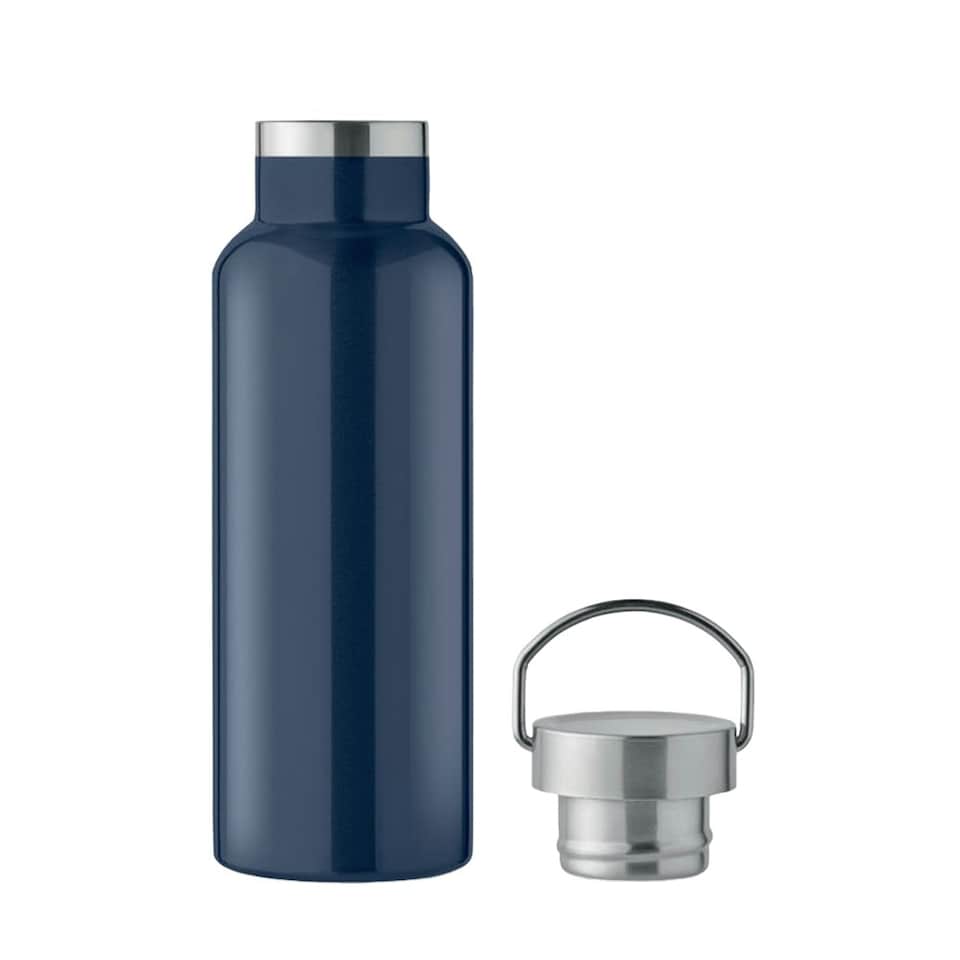 image 1 of MidOcean Florence Double-Walled 500ml Bottle - French Navy - One Size Blue | One Size