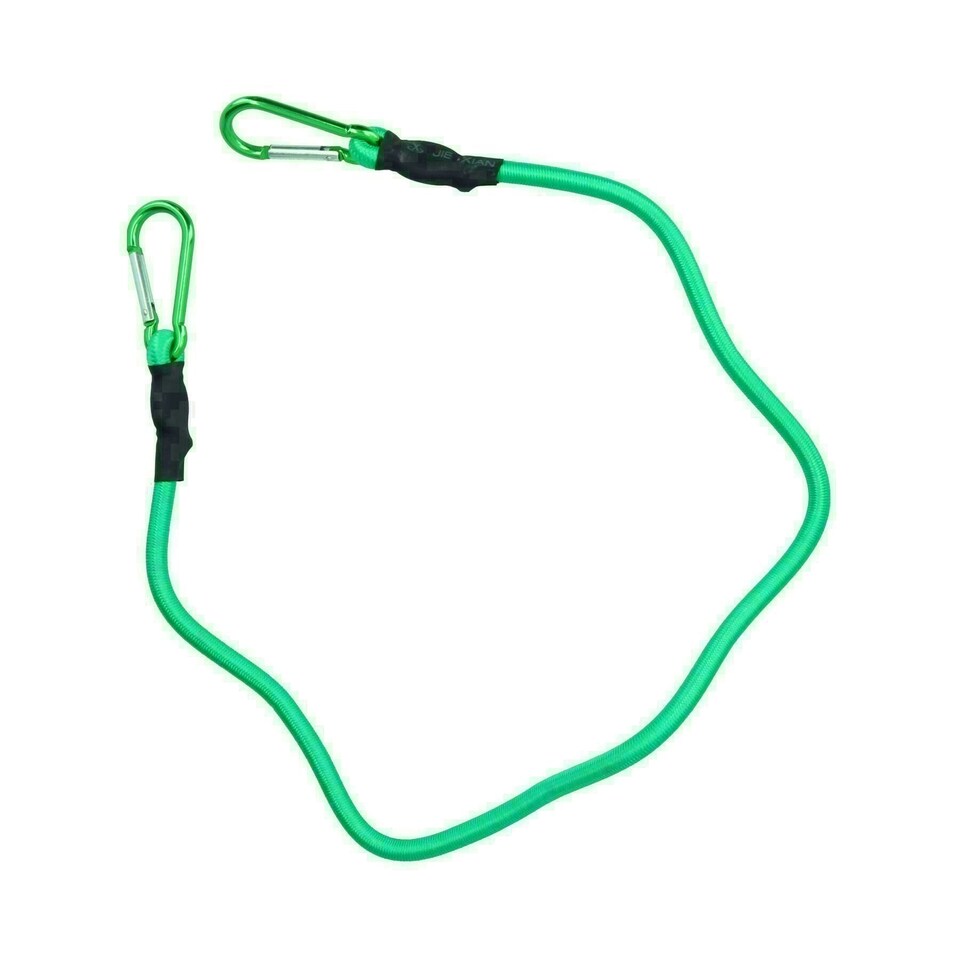 image 1 of 36" Bungee Rope with Carabiner Clips Cords Elastic Tie Down Fasteners 4pc