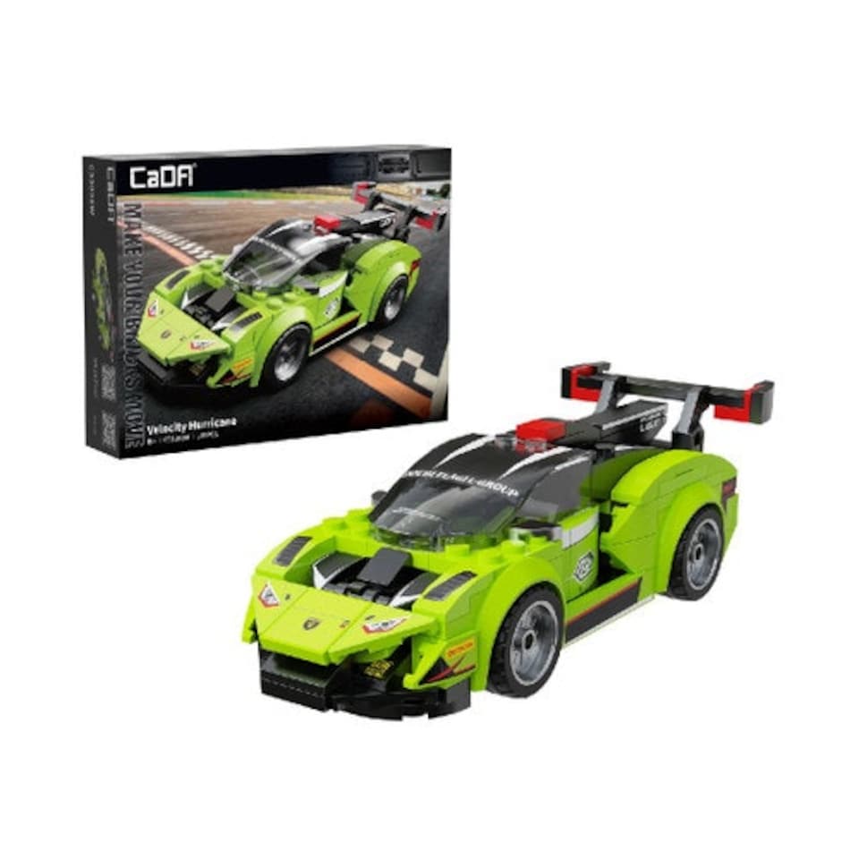 image 1 of CaDa Velocity Hurricane Sports Car 165 Pieces