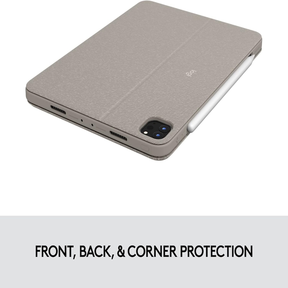 image 1 of Logitech Combo Touch iPad Pro 11-inch(1st, 2nd, 3rd, 4th gen - 2018, 2020, 2021, 2022)Keyboard Case