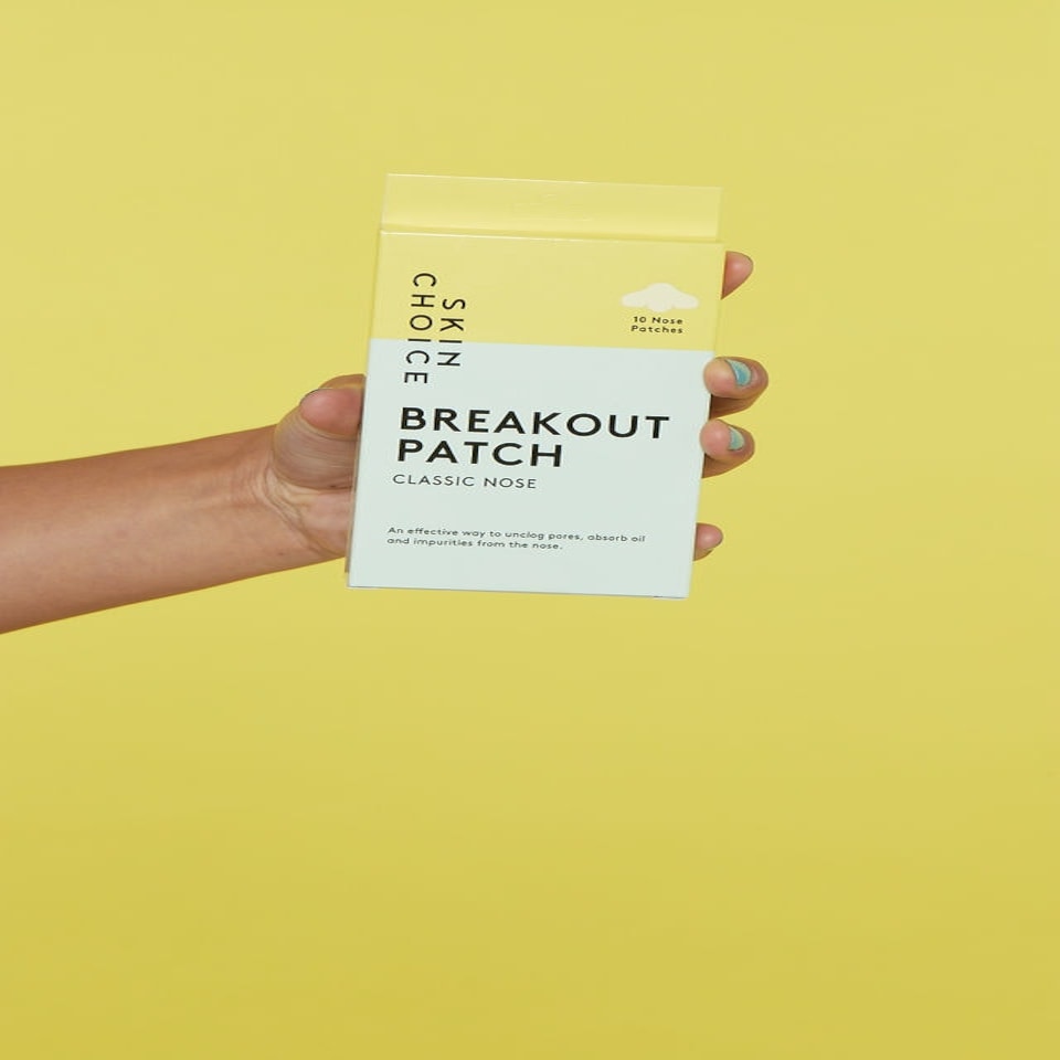 image 1 of Skin Choice Breakout Nose Patches, Hydrocolloid Pore Strips - 10pk