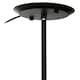 image 2 of Interiors by Premier Black and Chrome 16 Arm Pendant Light, Modern Spherical Glass Ceiling Fixture, Head Design with White Shades