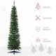 image 4 of HOMCOM 7FT Tall Christmas Pine Tree Artificial Easy Assembly Holiday Décor