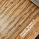 image 8 of NOVECRAFTO Self Adhesive Vinyl Floor Planks – 36x5.98 in (91.4x15.2cm) – Peel & Stick Flooring Tiles – Sandalwood Glow Wood Effect – Pack of Vinyl Tiles Brown | 1.39 sqm