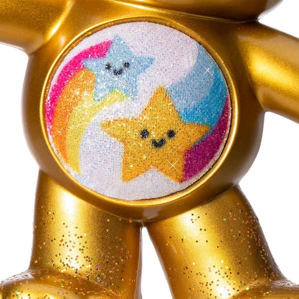 image 1 of Limited Edition 35cm Dare To Care Quilted Care Bear