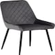 image 8 of Athens Dining Set with 4 Avery Velvet Chairs Grey | Medium Oak/Grey