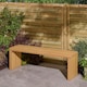image 3 of Rowlinson Kyoto 3 Seat Bench N/A | Natural