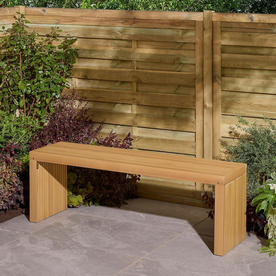 image 1 of Rowlinson Kyoto 3 Seat Bench N/A | Natural