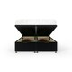 image 2 of Graphite Plush Velvet Ottoman Base King Size N/A