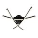 image 10 of COSYLYTE Samford 3 Light LED  Beaded Ceiling Light Chrome