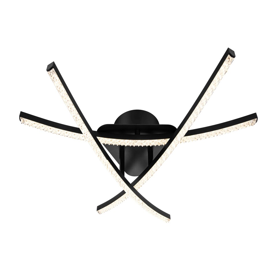 image 1 of COSYLYTE Samford 3 Light LED  Beaded Ceiling Light Chrome