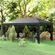 image 8 of Outsunny 6 x 3(m) Pop Up Party Tent Canopy with 6 Removable Sidewalls Black