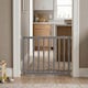 image 2 of Safetots Chunky Wooden Screw Fit Stair Gate, Grey, 63.5cm - 105.5cm, Wood Baby Gate, Screw Fit Safety Barrier