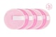 image 4 of Brushworks Reusable Microfibre Cleansing Pads - 7 Pack