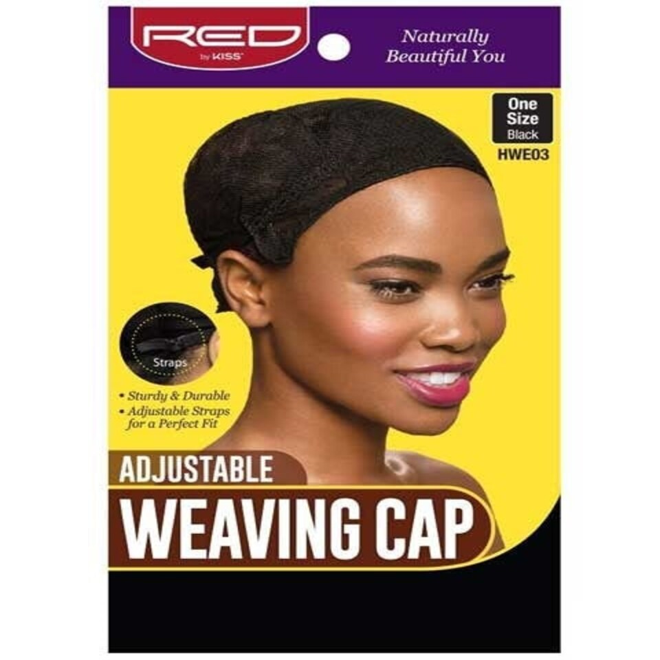 Red By Kiss Adjustable Weaving Cap Black HWE03 N/A