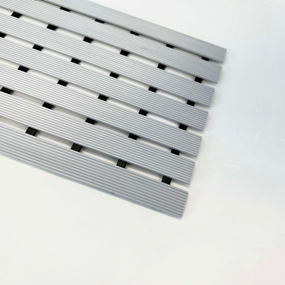 image 1 of Non Slip Narrow Shower Mat Bath Mat 61cm x 25cm