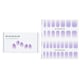 image 1 of Nail Sticker (purple) - # Purple Dream Nail - 32pcs Purple