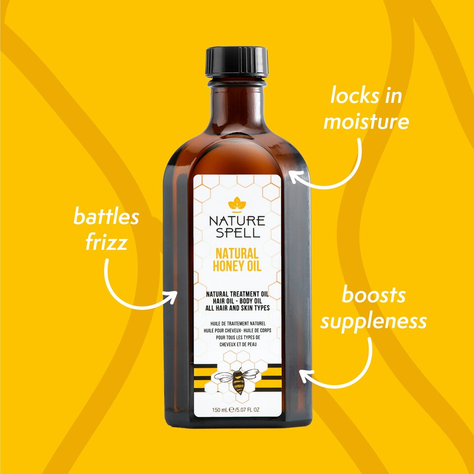 image 1 of Nature Spell Honey Treatment Oil For Hair & Body