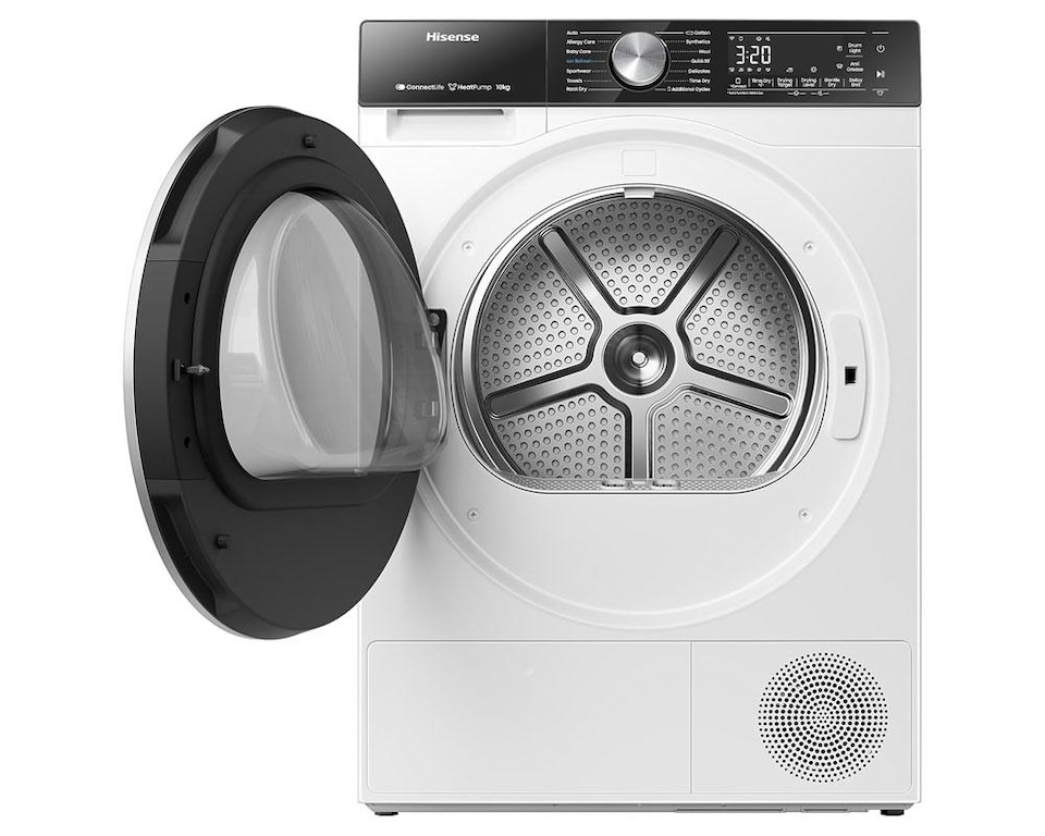 image 1 of Hisense Series 5 DH5S102BW 10KG A+++ White Freestanding Heat Pump Tumble Dryer