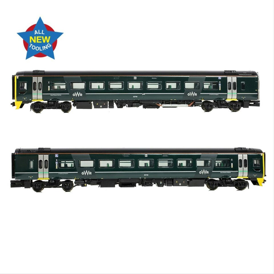 image 1 of Graham Farish Class 158 750 2 Car DMU GWR Green
