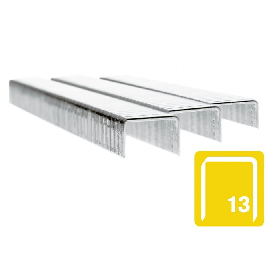 Rapid 13 Series Fine Wire Staples - Multi Colour - 14mm leg length